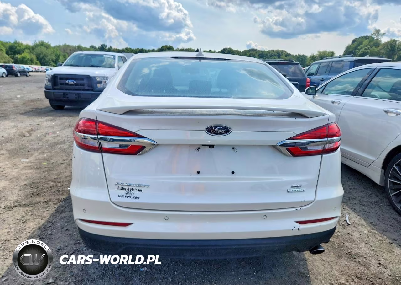 2019 Ford Fusion Se VIN:3FA6P0HD6KR244614 - 6