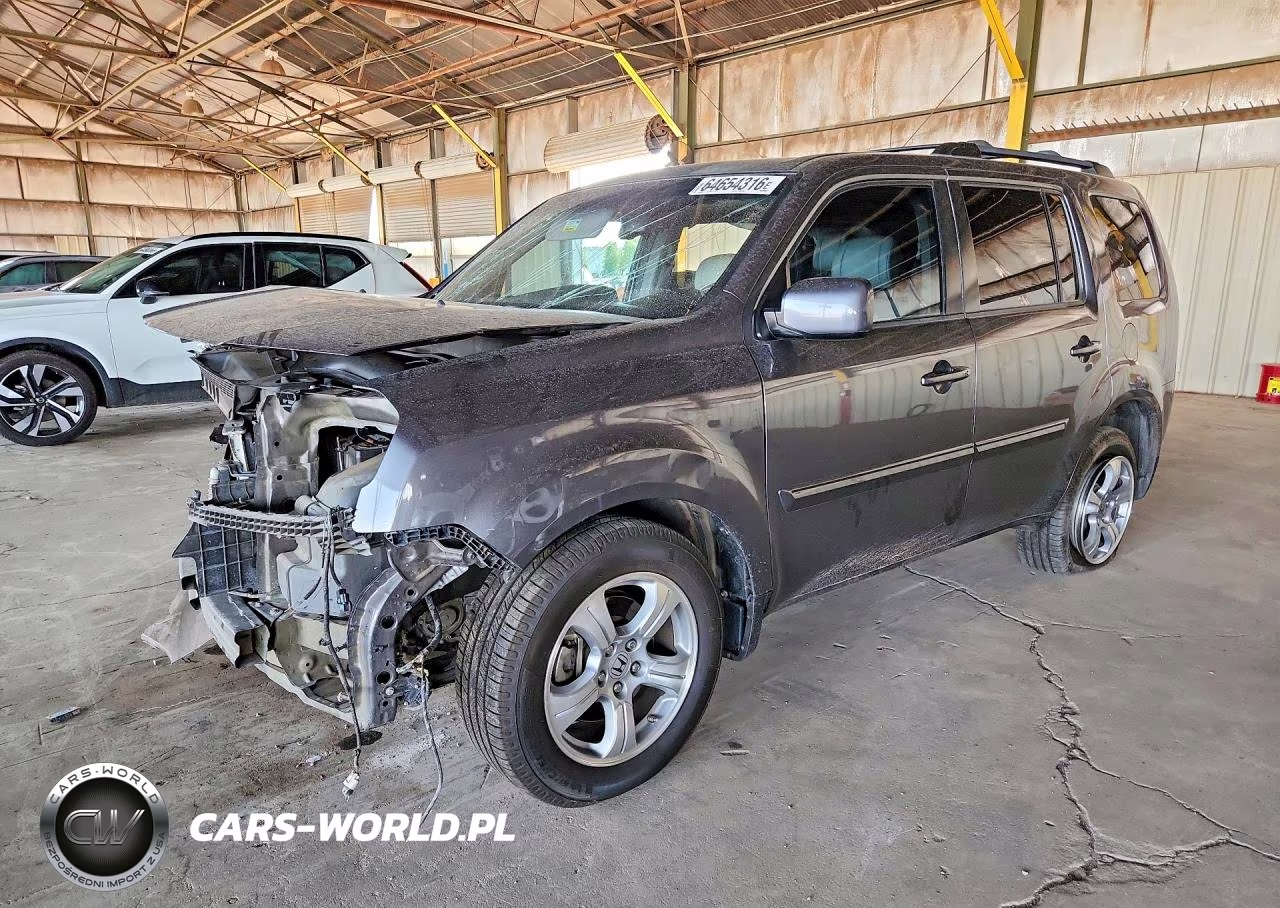 2014 Honda Pilot Exl VIN:5FNYF4H6XEB042430 - 1