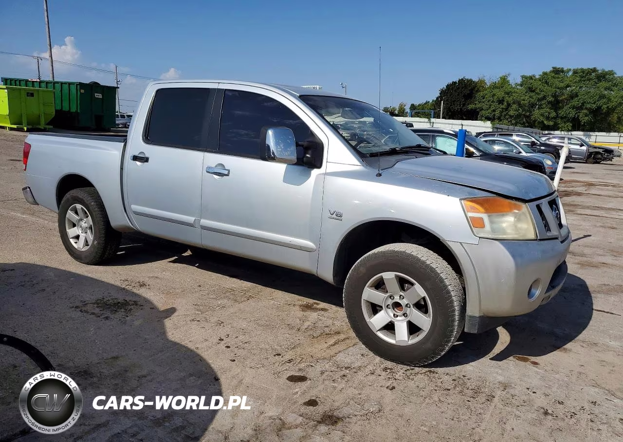 2004 Nissan Titan Xe VIN:1N6AA07A34N500160 - 4