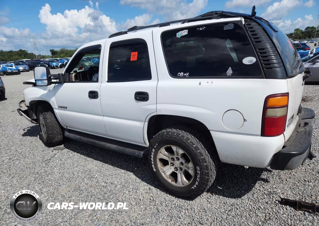 2002 Chevrolet Tahoe C1500 VIN:1GNEC13V52R316459 - 2