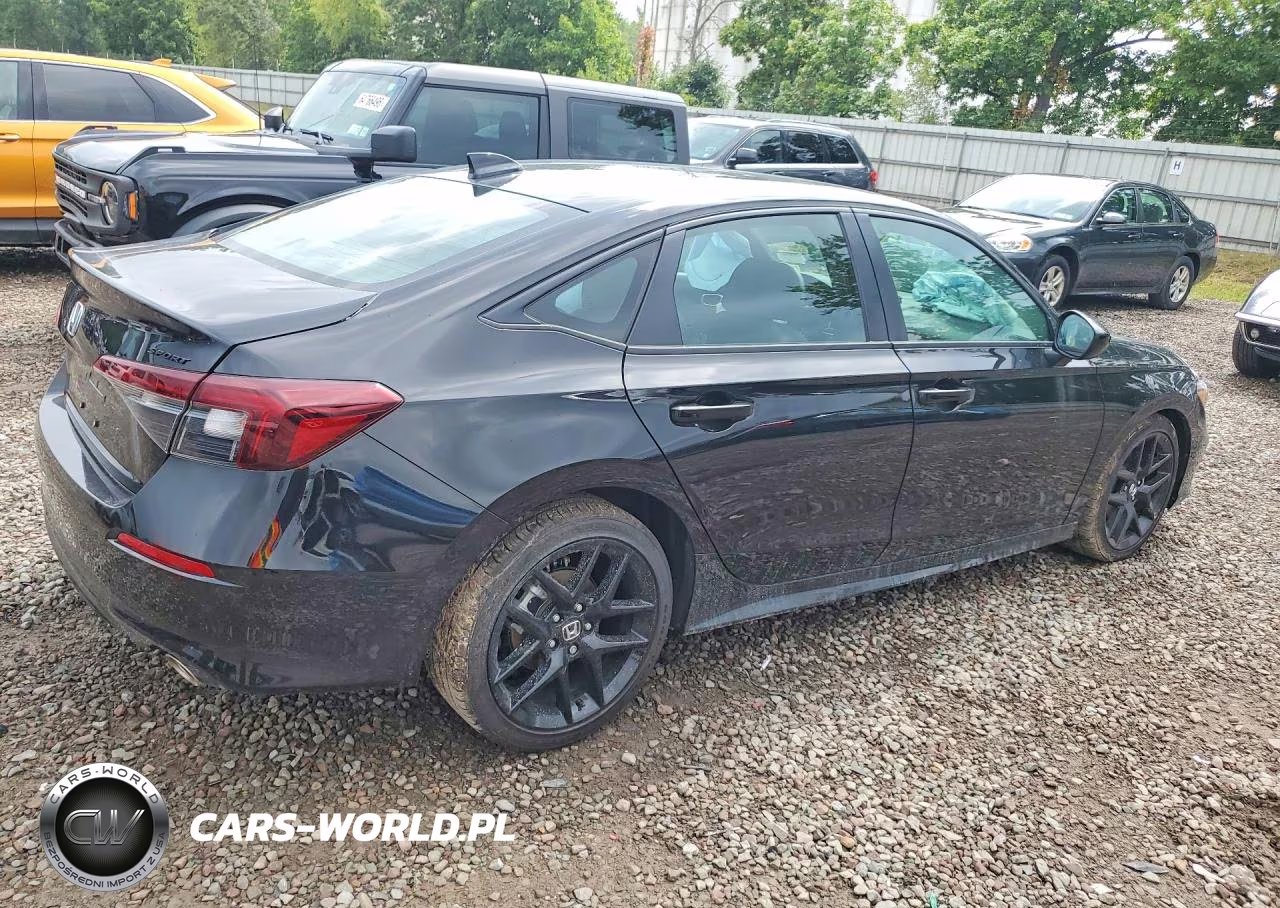 2026 Honda Civic Sport VIN:2HGFE2F52TH598670 - 3