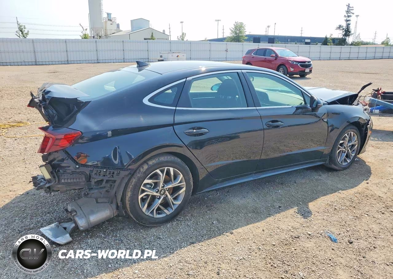 2021 Hyundai Sonata Sel VIN:KMHL64JA7MA147695 - 3