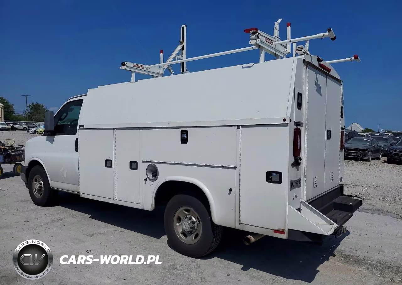 2019 Chevrolet Express Utility - Service Truck VIN:1HA0GRFG3KN001519 - 2
