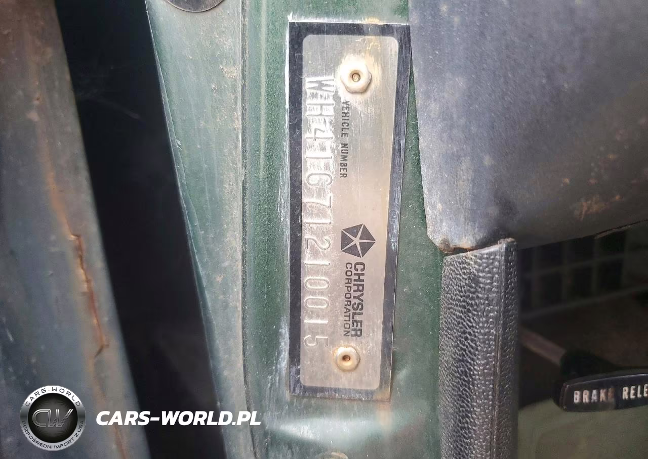 1967 Dodge Coronet VIN:WH41G71210015 - 13