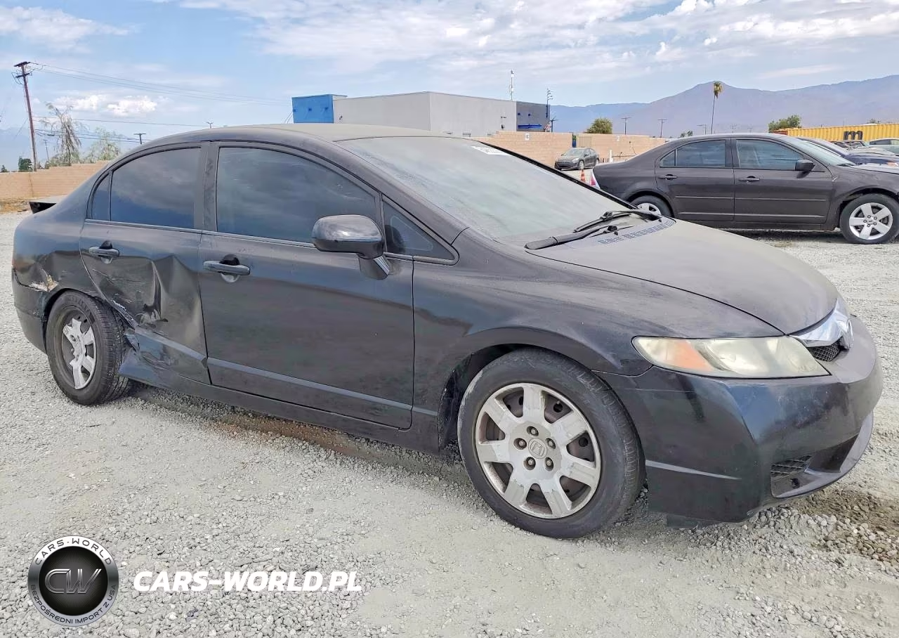 2010 Honda Civic Lx VIN:19XFA1F50AE072440 - 4