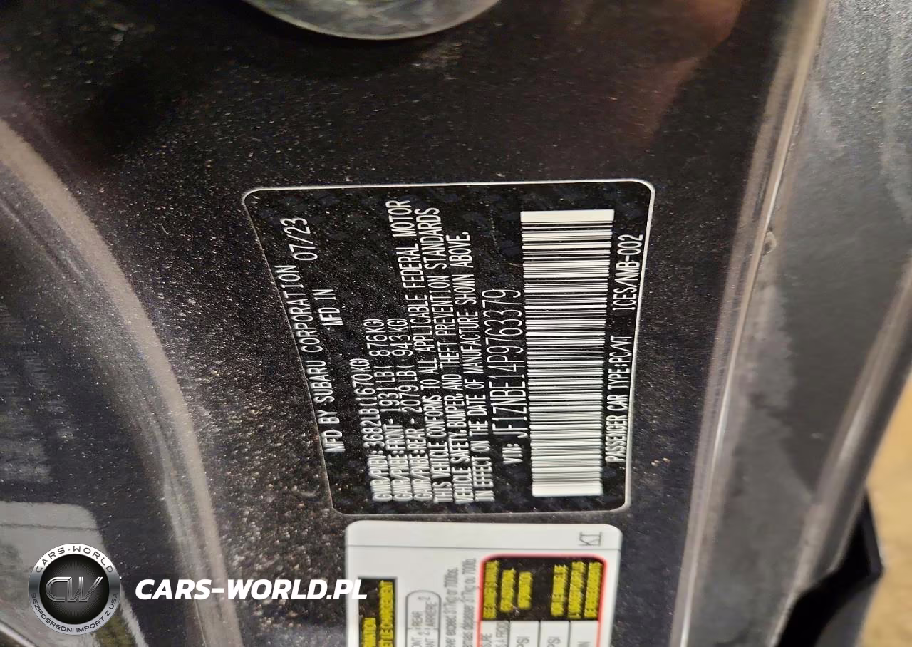 2023 Toyota Gr 86 Premium VIN:JF1ZNBE14P9763379 - 12