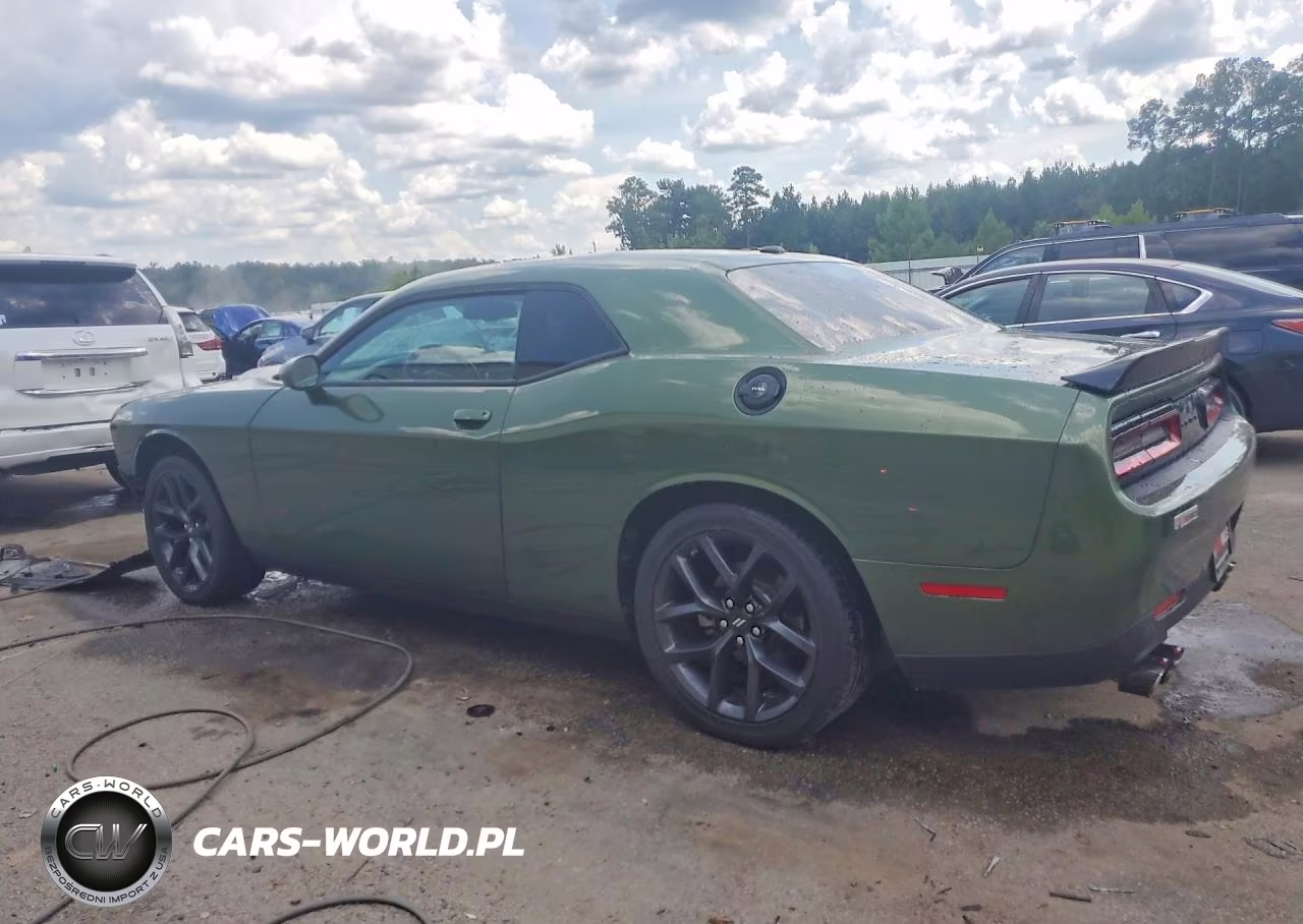2022 Dodge Challenger Gt VIN:2C3CDZJG7NH108687 - 2