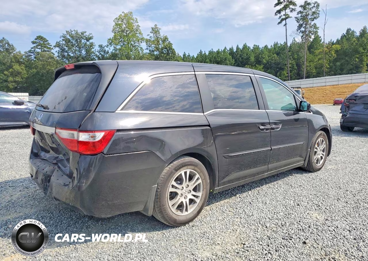 2012 Honda Odyssey Exl VIN:5FNRL5H60CB084783 - 3