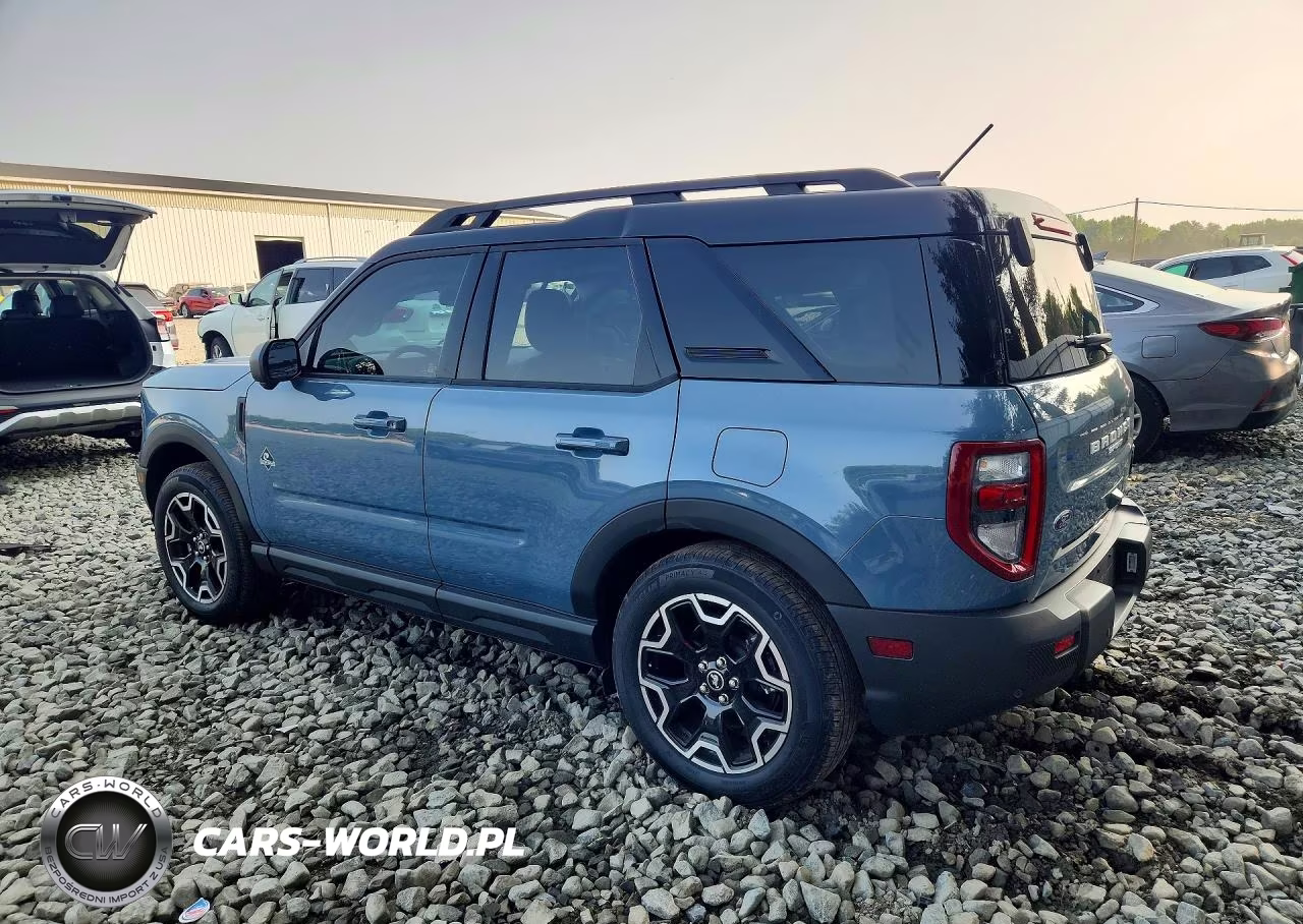 2025 Ford Bronco Sport Outer Banks VIN:3FMCR9CN4SRE03492 - 2