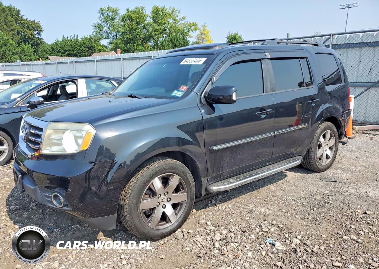 2014 Honda Pilot Touring VIN:5FNYF4H96EB013226 - 1