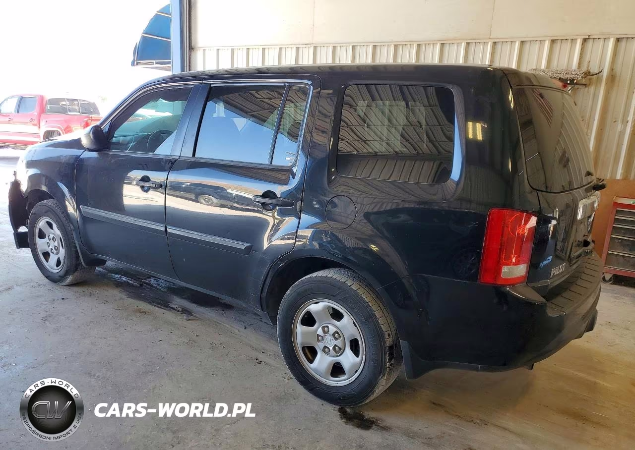 2014 Honda Pilot Lx VIN:5FNYF3H23EB023953 - 2