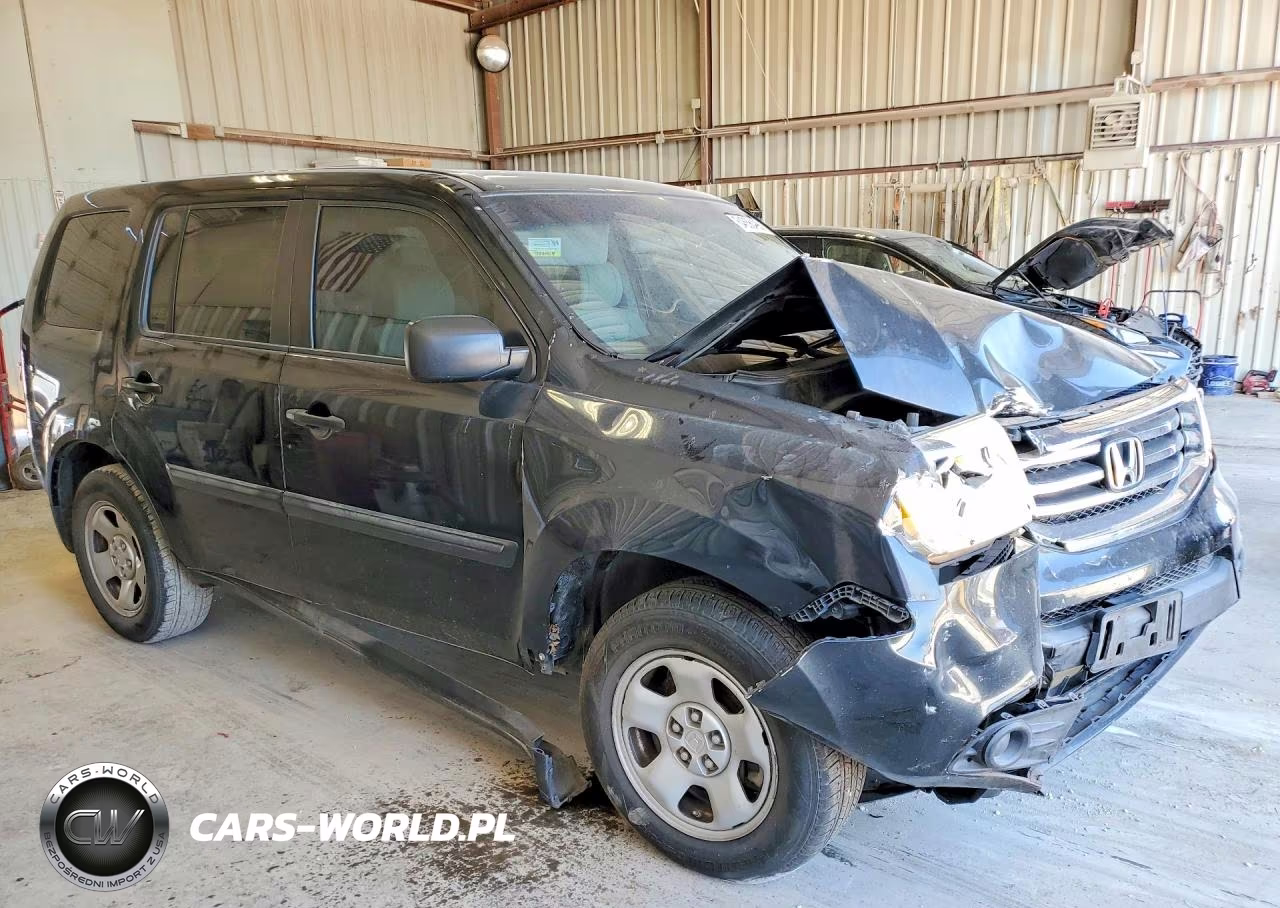 2014 Honda Pilot Lx VIN:5FNYF3H23EB023953 - 4