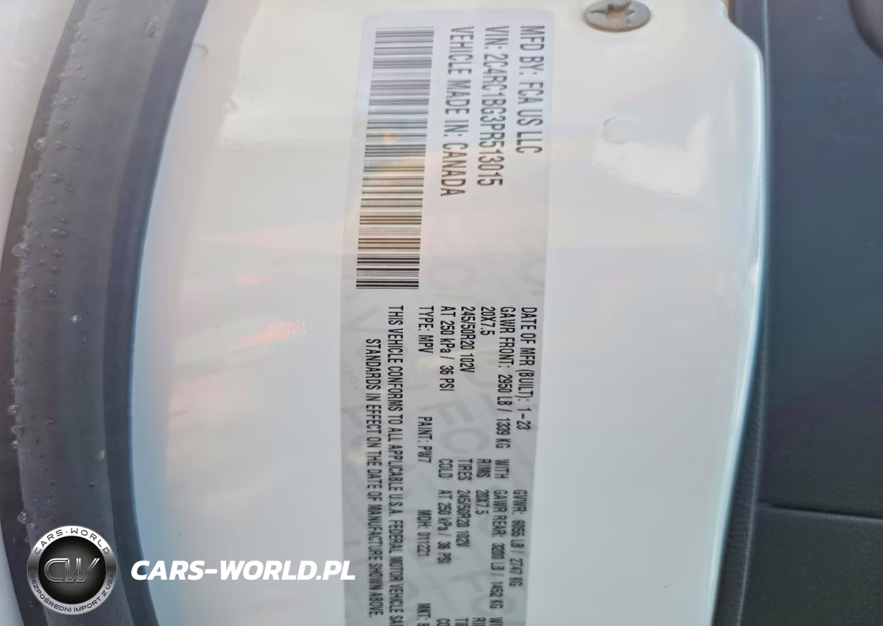 2023 Chrysler Pacifica Touring L VIN:2C4RC1BG3PR513015 - 14