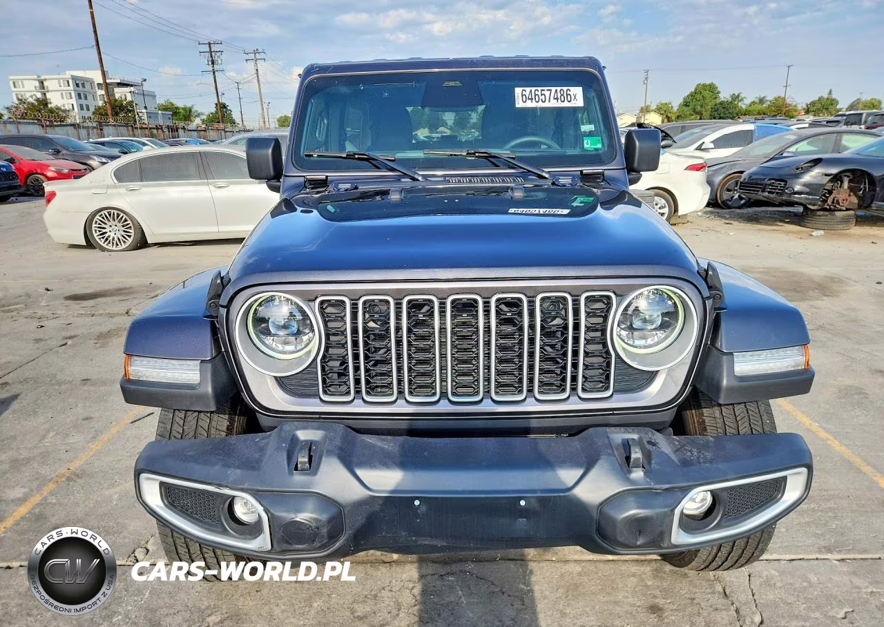 2025 Jeep Wrangler 4-Door Sahara 4X4 VIN:1C4PJXEN3SW574018 - 5