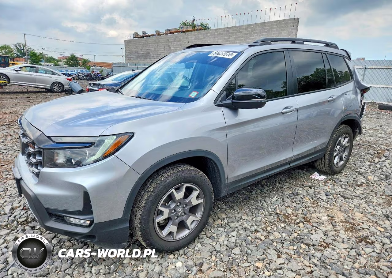 2023 Honda Passport Trail Sport VIN:5FNYF8H65PB040871 - 1