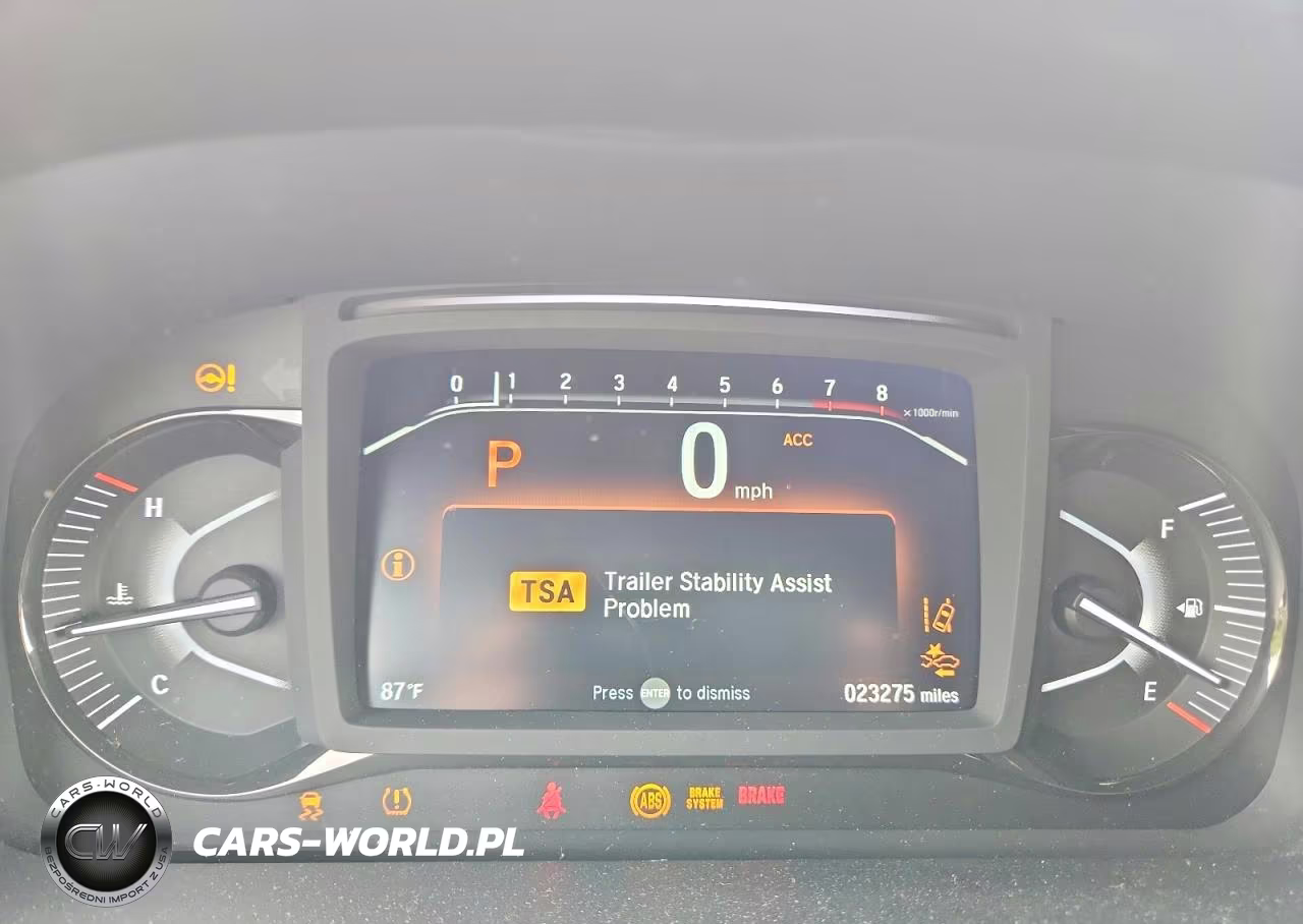 2023 Honda Passport Trail Sport VIN:5FNYF8H65PB040871 - 9