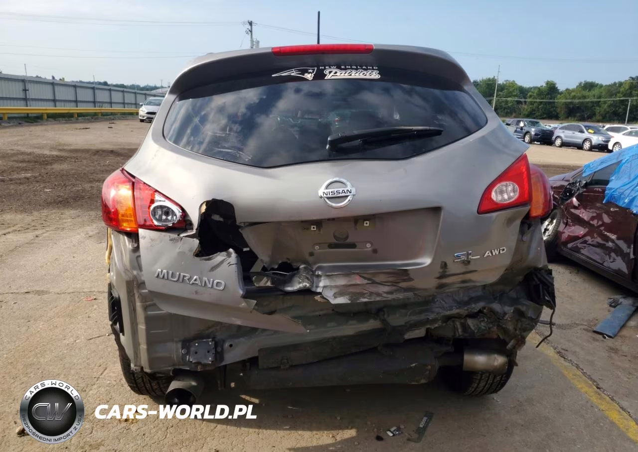 2009 Nissan Murano S VIN:JN8AZ18W89W212734 - 6