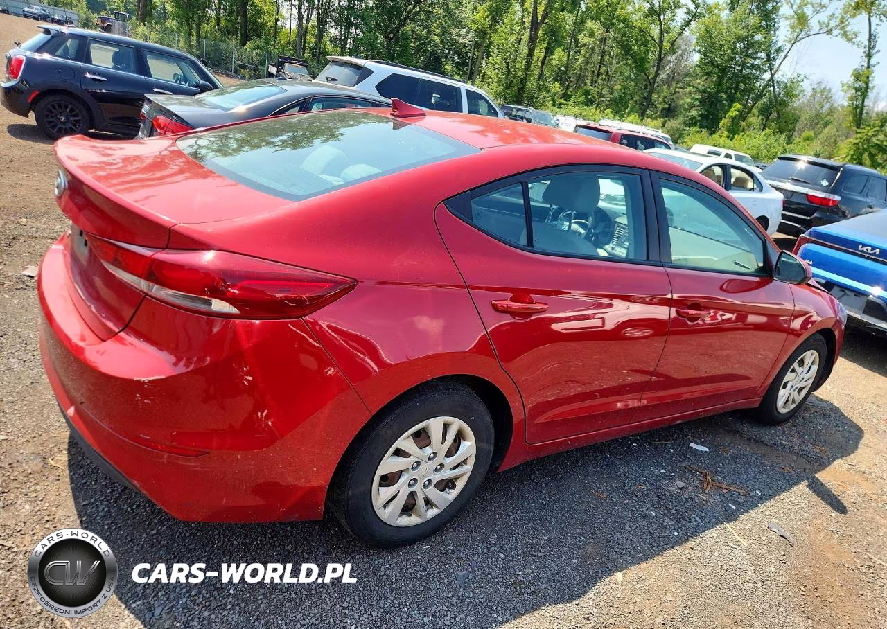 2017 Hyundai Elantra Se VIN:5NPD74LF2HH066388 - 3