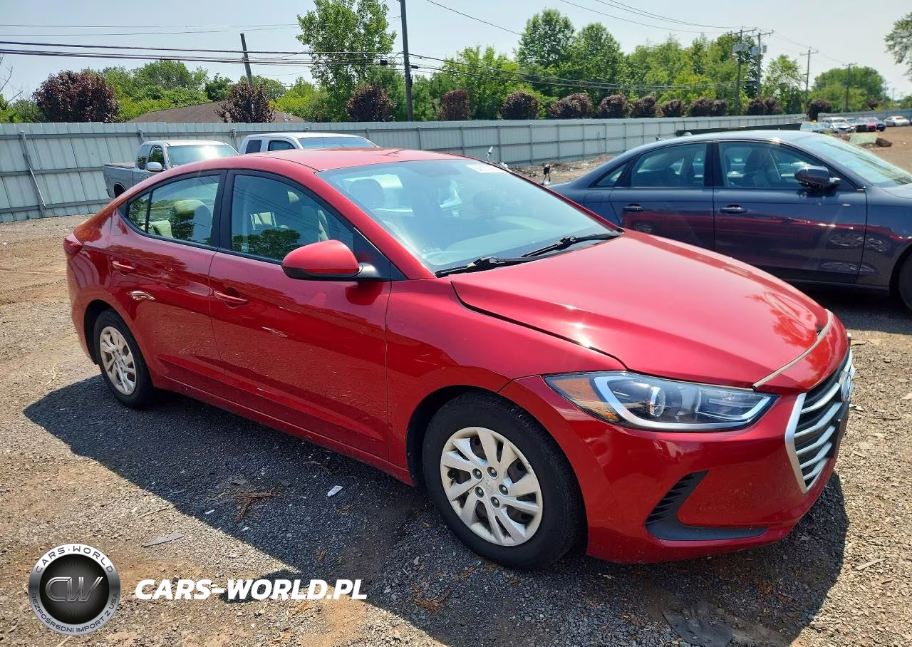 2017 Hyundai Elantra Se VIN:5NPD74LF2HH066388 - 4