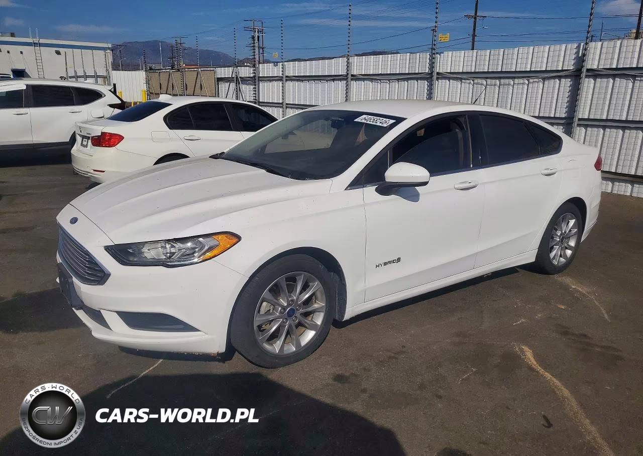2017 Ford Fusion Se Hybrid VIN:3FA6P0LU9HR344500 - 1