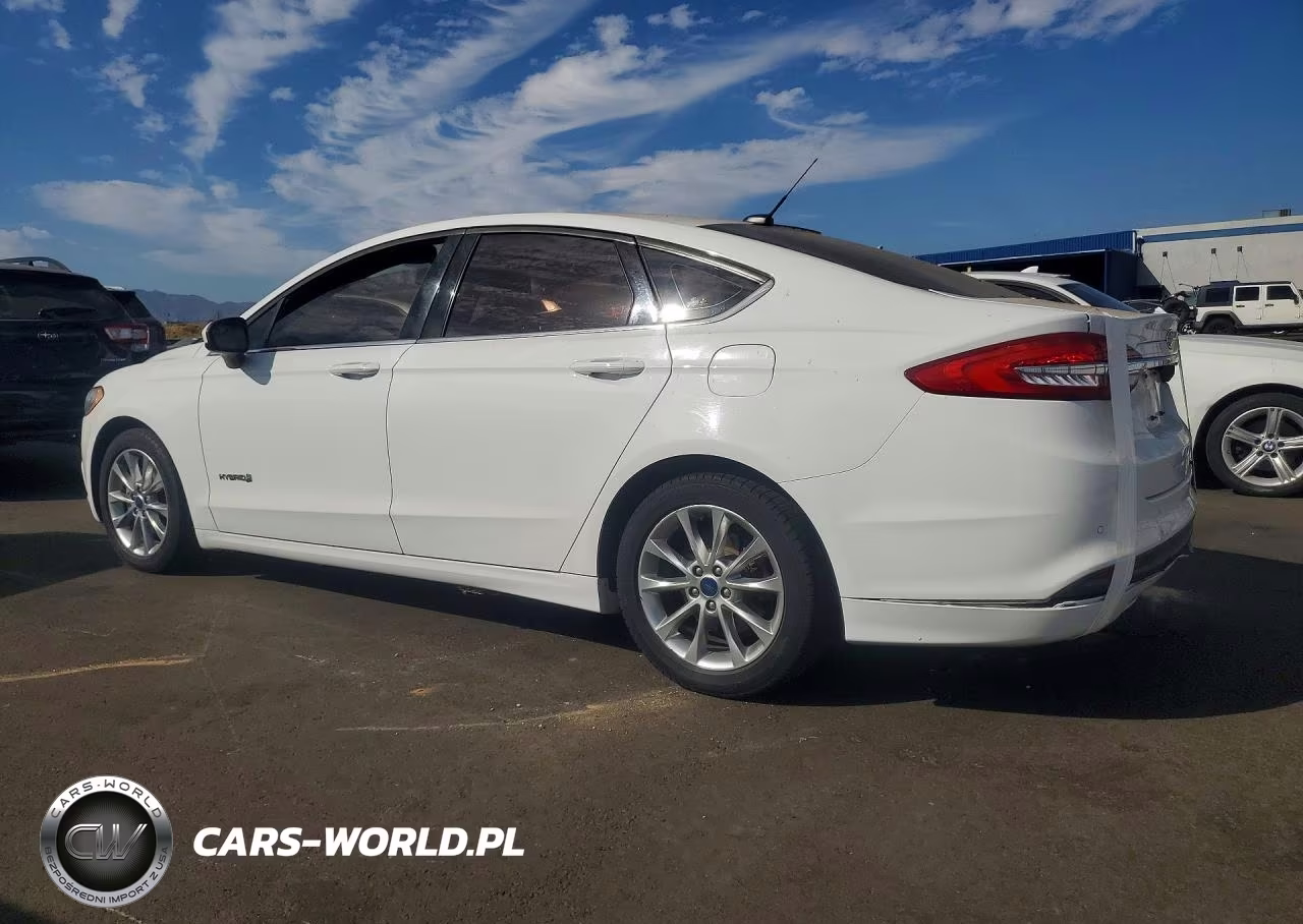 2017 Ford Fusion Se Hybrid VIN:3FA6P0LU9HR344500 - 2