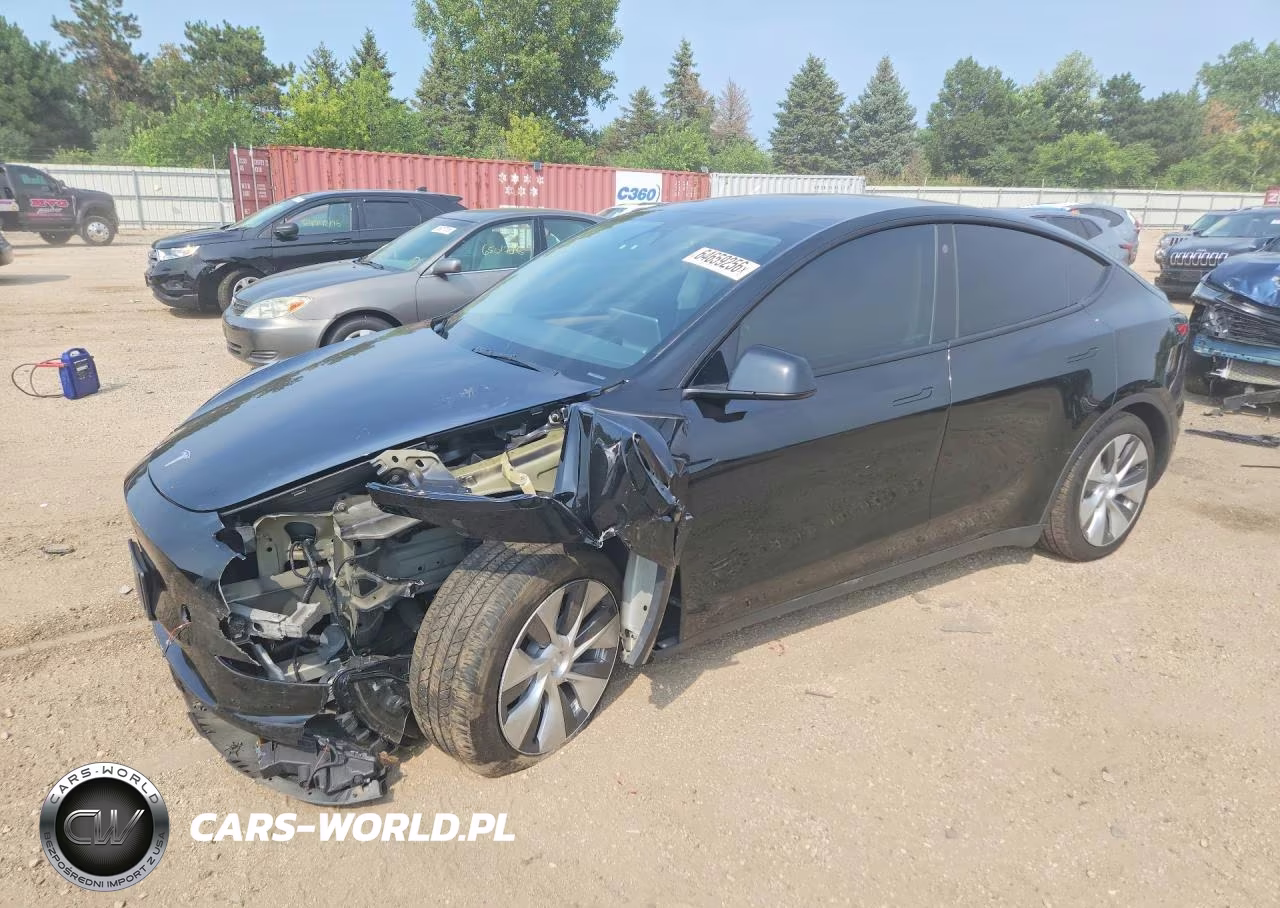 2023 Tesla Model Y VIN:7SAYGDEE2PF668455 - 1