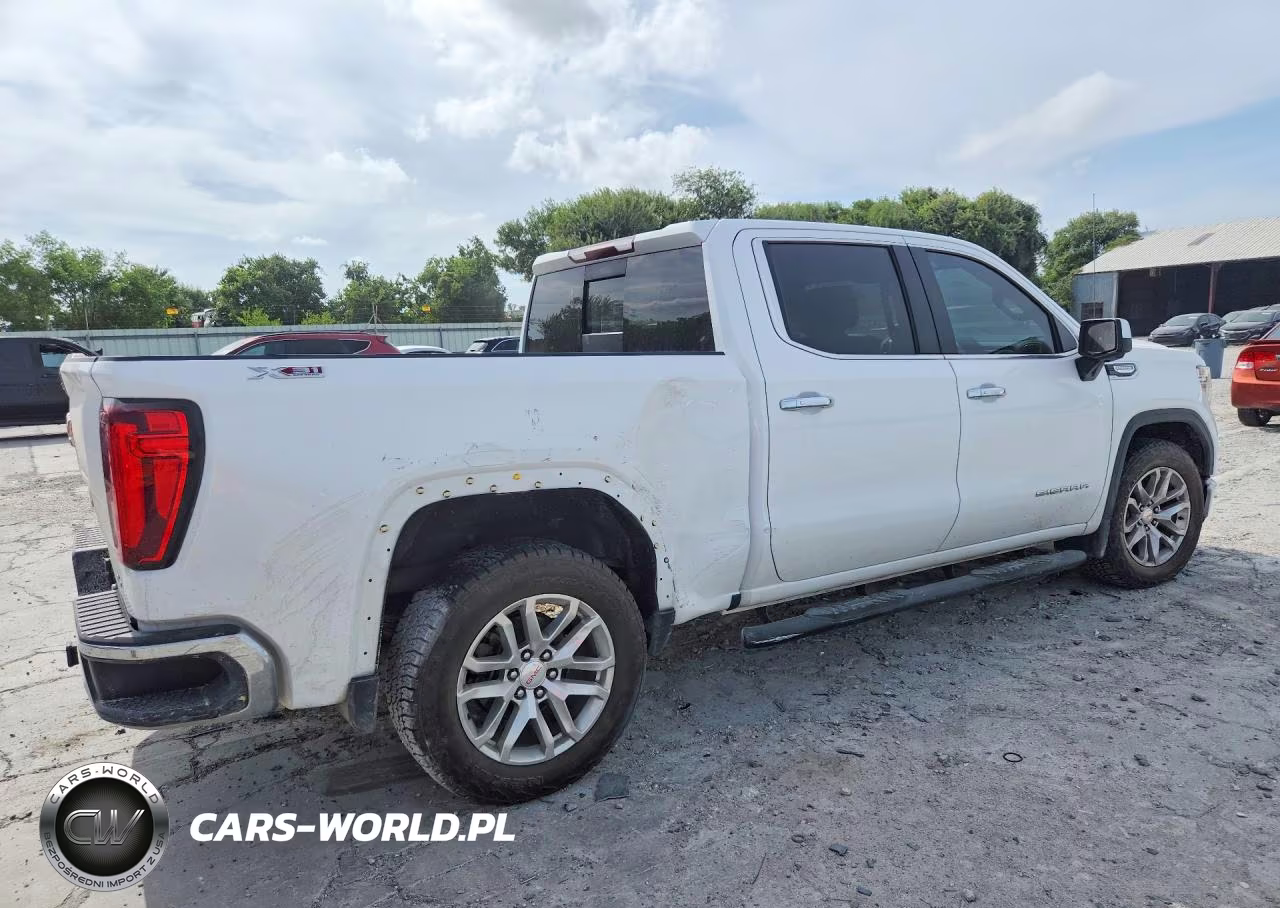 2021 GMC Sierra K1500 Slt VIN:3GTU9DED5MG109470 - 3