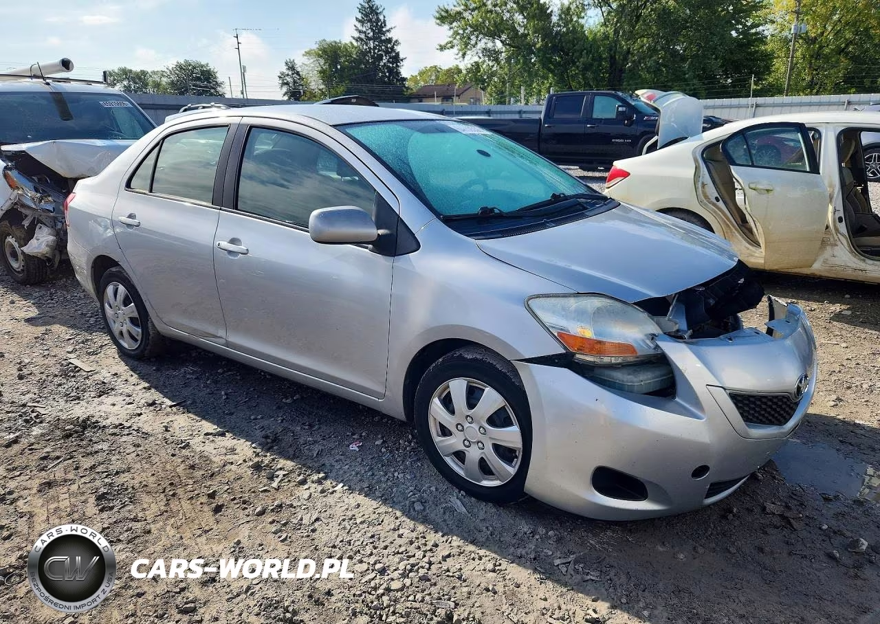 2009 Toyota Yaris Base VIN:JTDBT903391316997 - 4