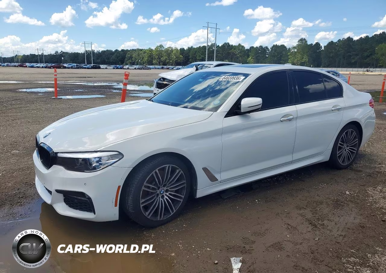 2018 BMW 530 I VIN:WBAJA5C54JWA39906 - 1