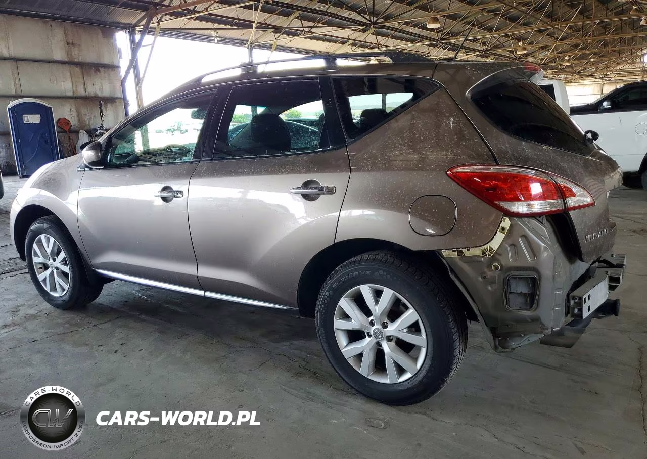 2011 Nissan Murano S VIN:JN8AZ1MW0BW160334 - 2