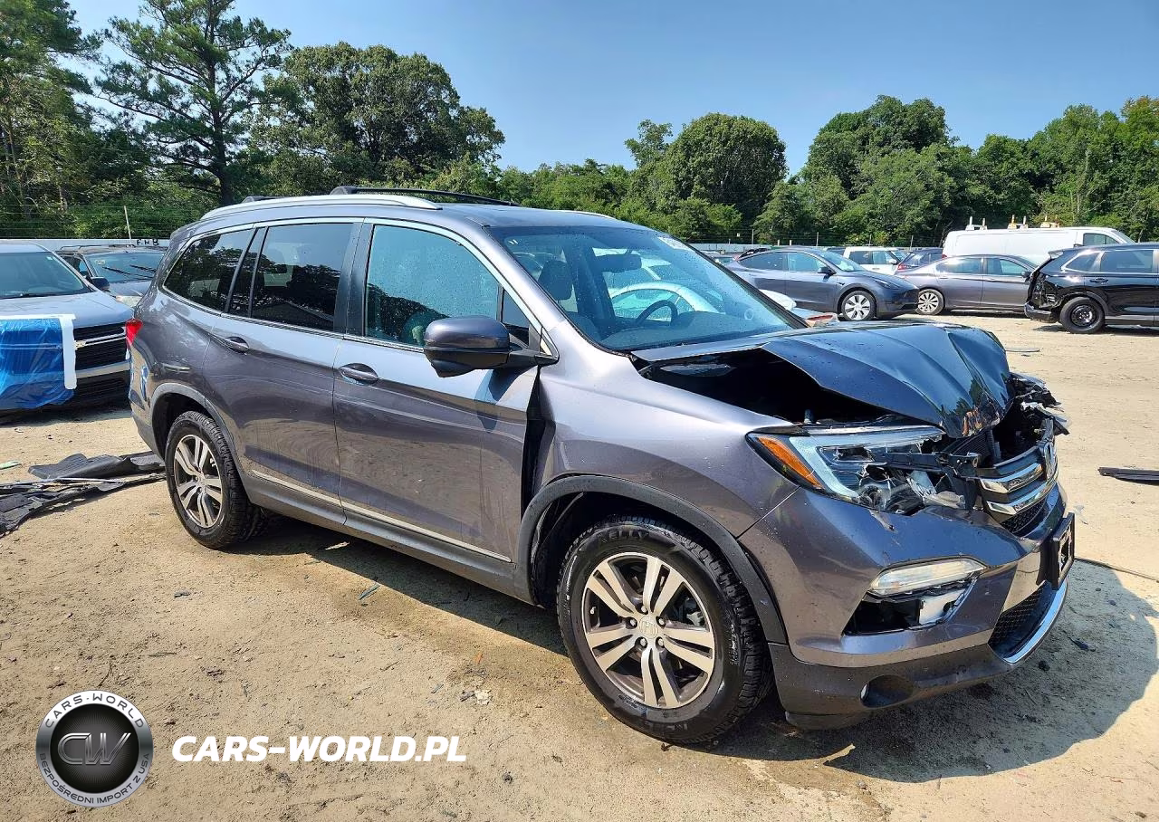 2017 Honda Pilot Exl VIN:5FNYF5H50HB003251 - 4