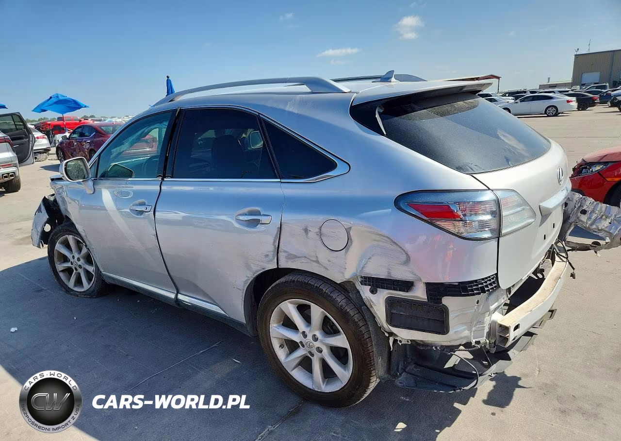 2012 Lexus Rx 350 VIN:2T2ZK1BAXCC079292 - 2