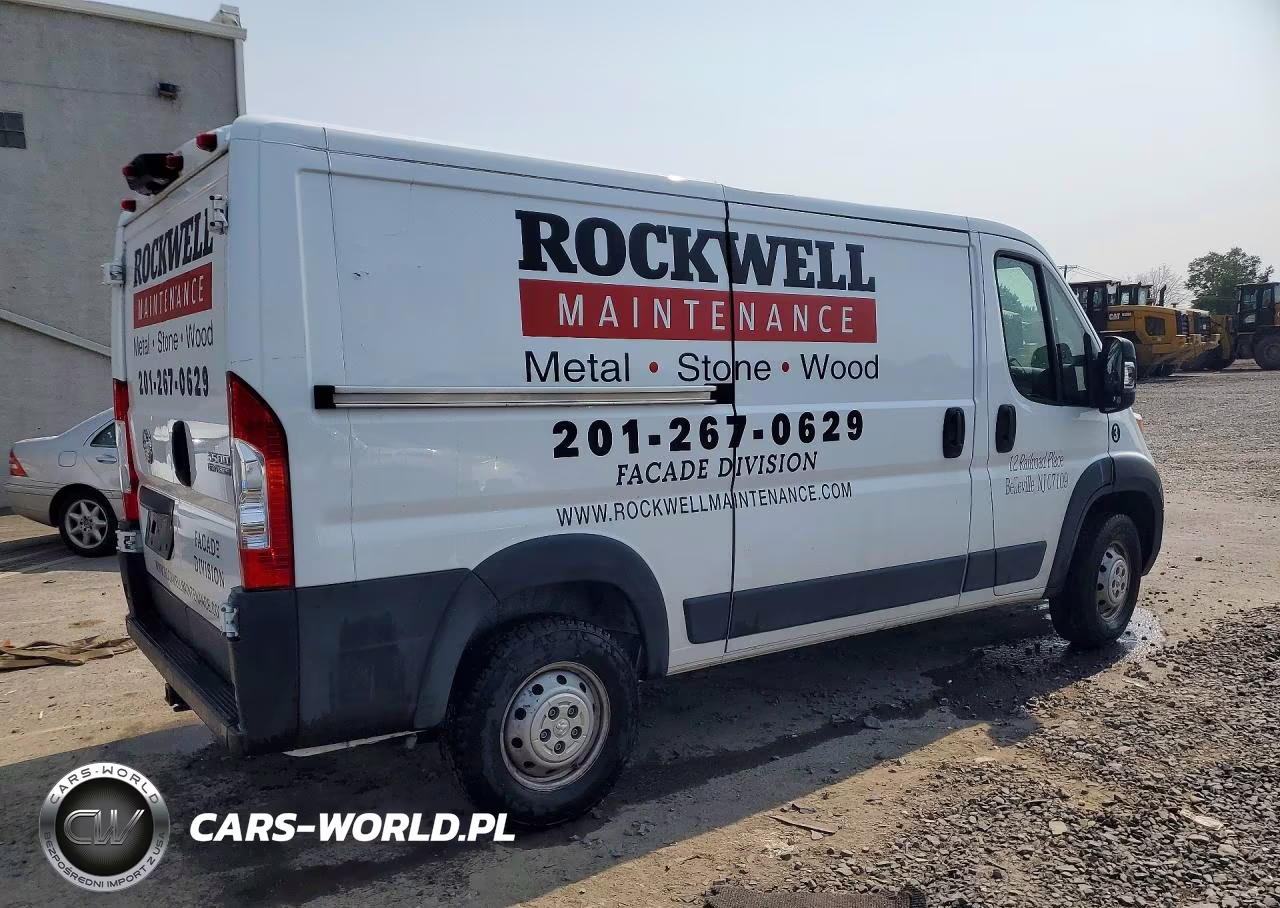 2023 Ram Promaster 3500 Delivery Van VIN:3C6MRVWG1PE575791 - 3