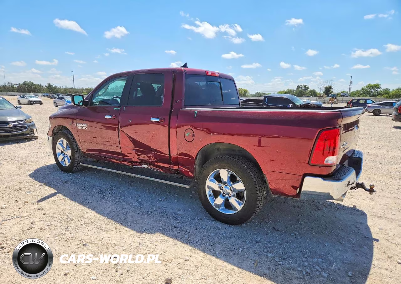 2017 Ram 1500 Slt VIN:1C6RR6LM7HS629003 - 2