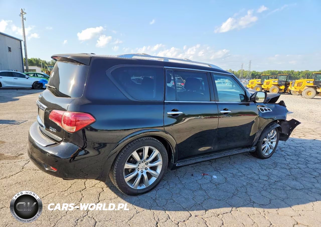 2014 Infiniti Qx80 Base VIN:JN8AZ2NF9E9552672 - 3