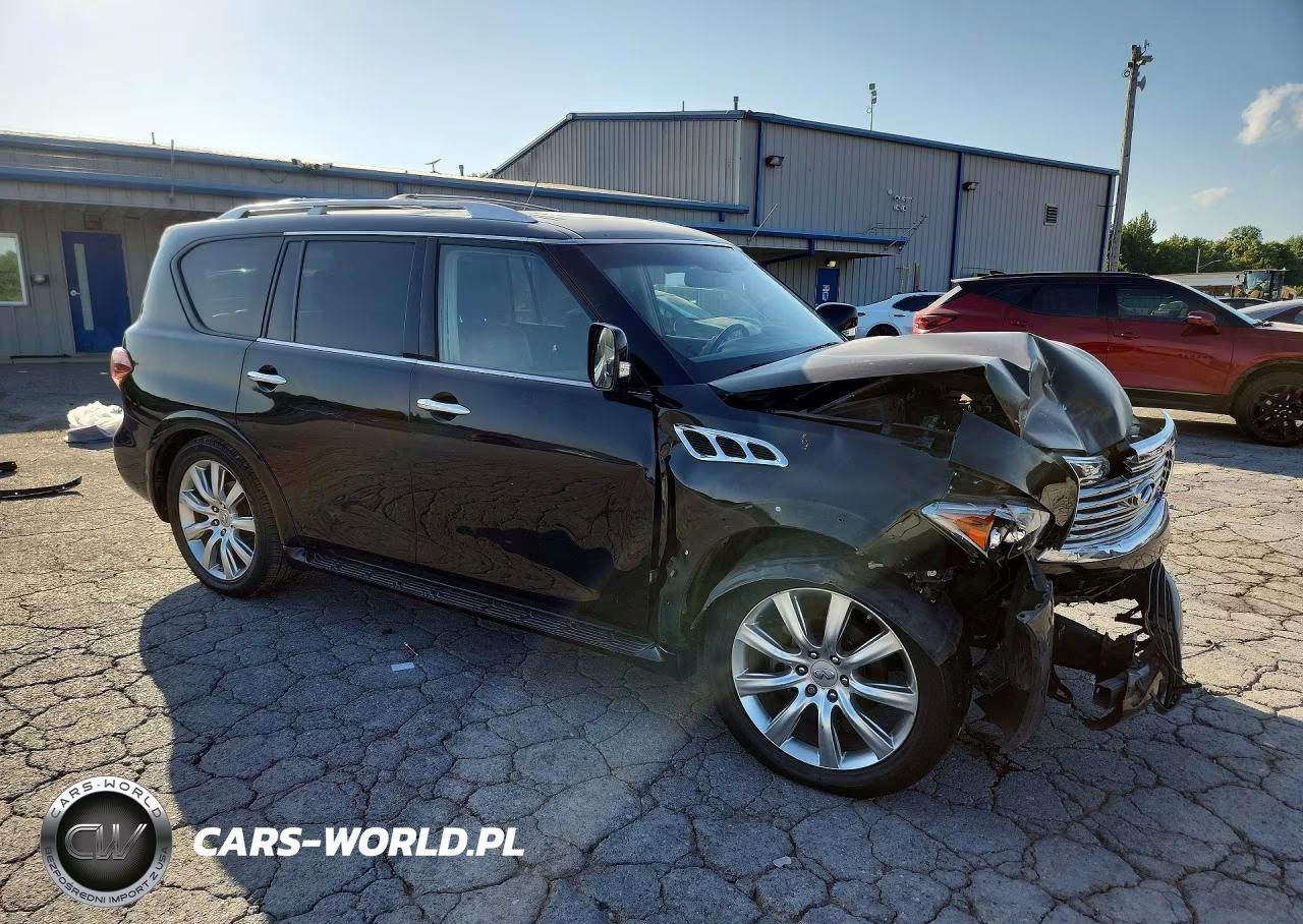 2014 Infiniti Qx80 Base VIN:JN8AZ2NF9E9552672 - 4