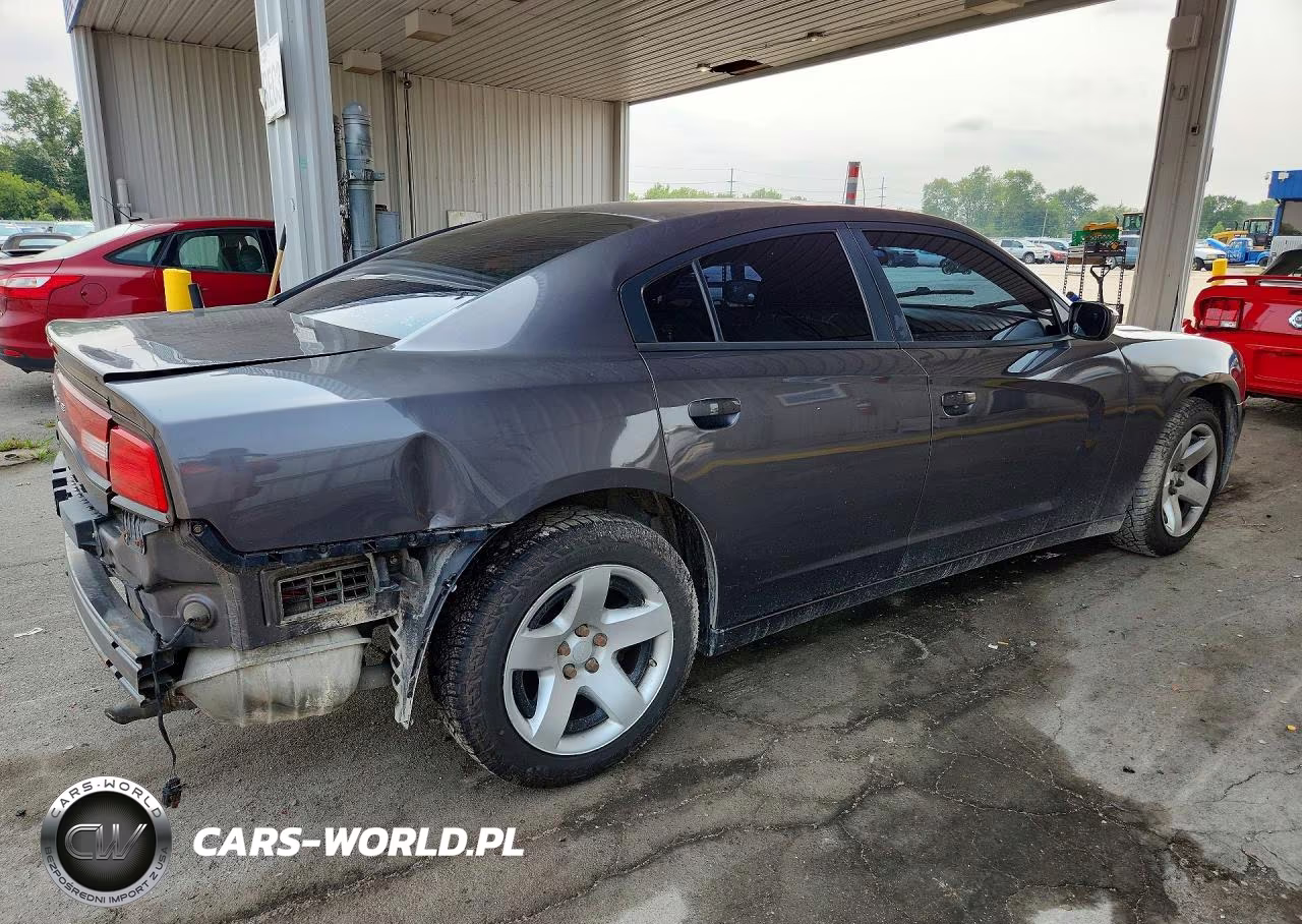2014 Dodge Charger Police VIN:2C3CDXAG3EH347884 - 3