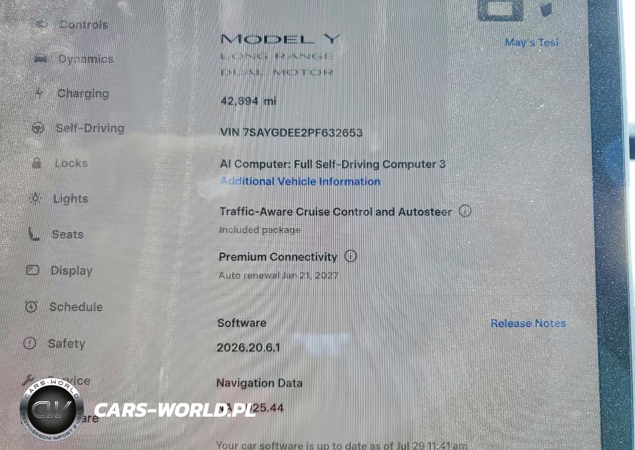 2023 Tesla Model Y VIN:7SAYGDEE2PF632653 - 9