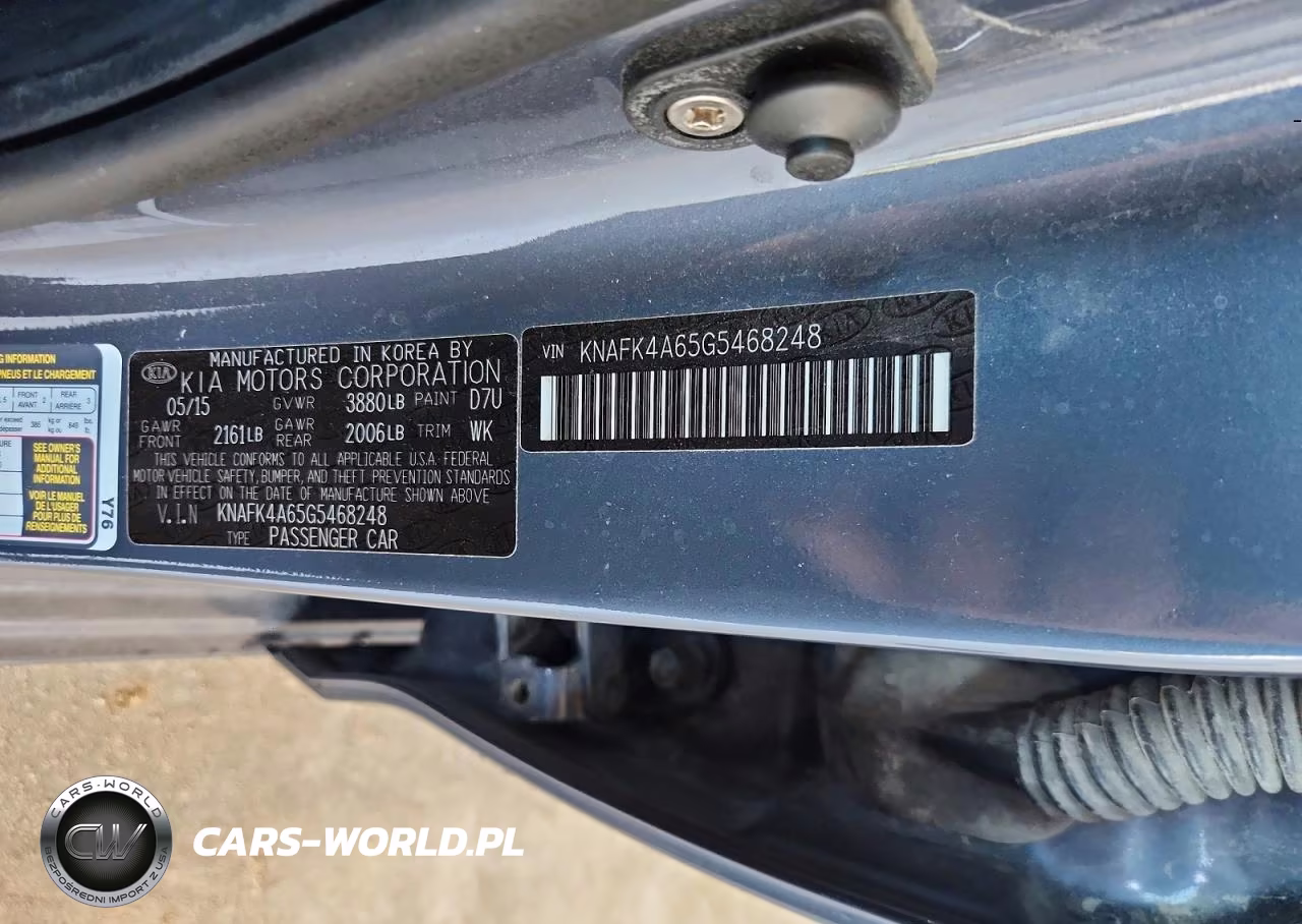 2016 Kia Forte Lx VIN:KNAFK4A65G5468248 - 12