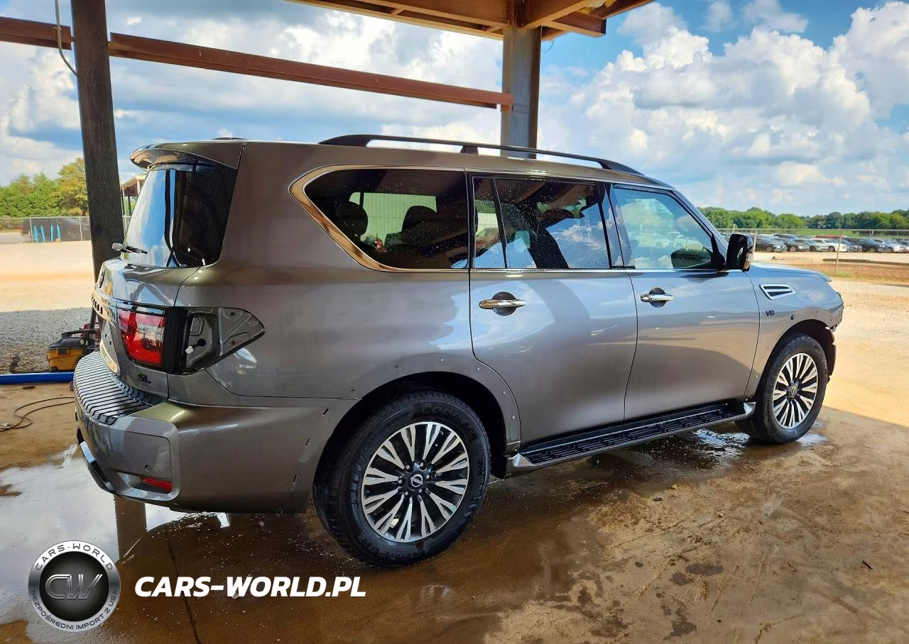 2022 Nissan Armada Sl VIN:JN8AY2BA8N9392635 - 3