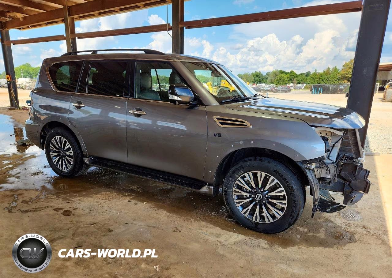 2022 Nissan Armada Sl VIN:JN8AY2BA8N9392635 - 4