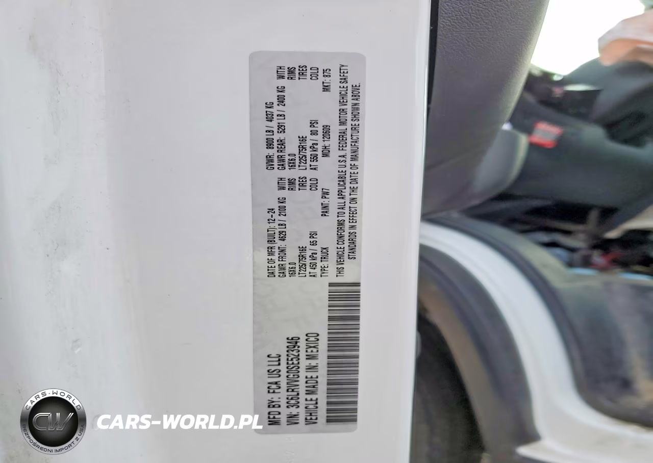 2025 Ram Promaster 2500 2500 Standard VIN:3C6LRVVG0SE523946 - 14