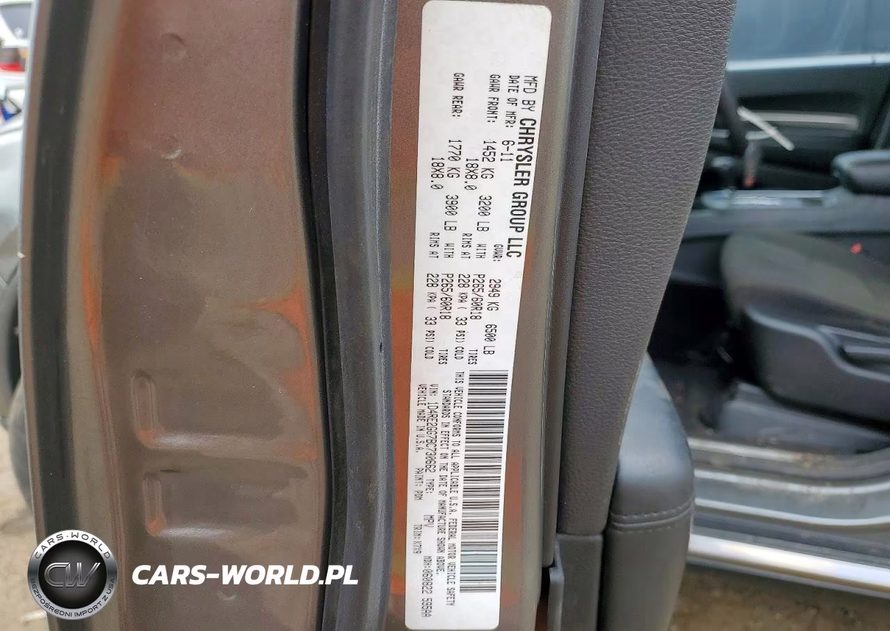 2011 Dodge Durango Express VIN:1D4RE2GG7BC730662 - 13