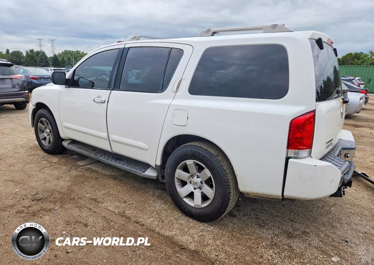2004 Nissan Armada Se VIN:5N1AA08B94N741288 - 2