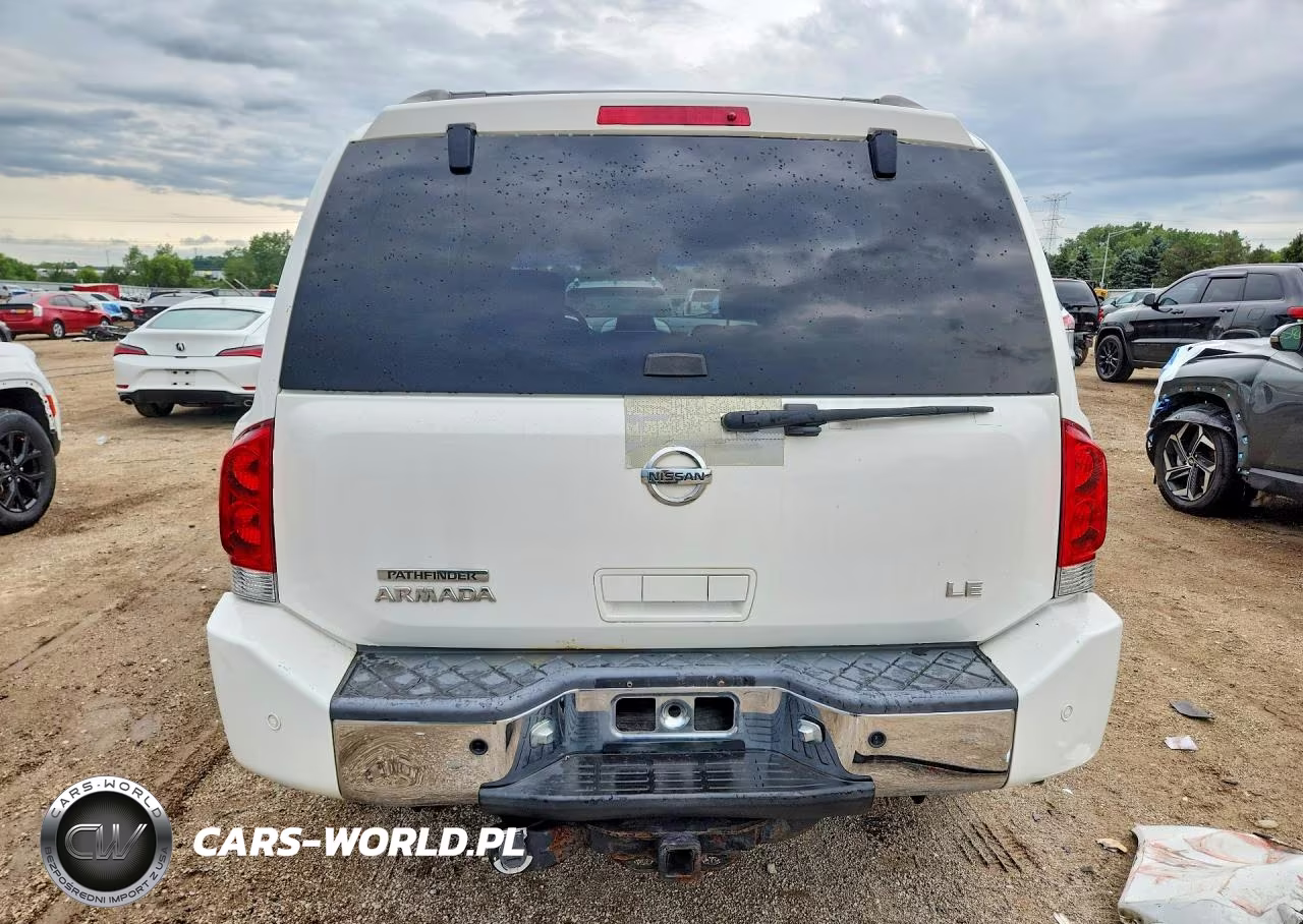 2004 Nissan Armada Se VIN:5N1AA08B94N741288 - 6