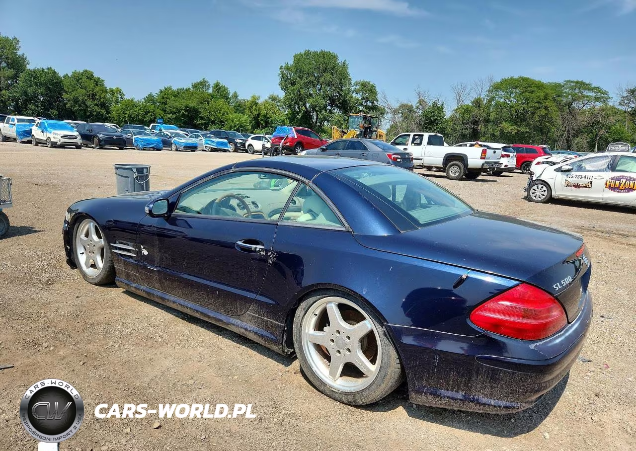 2003 Mercedes-Benz Sl 500R VIN:WDBSK75F53F035609 - 2