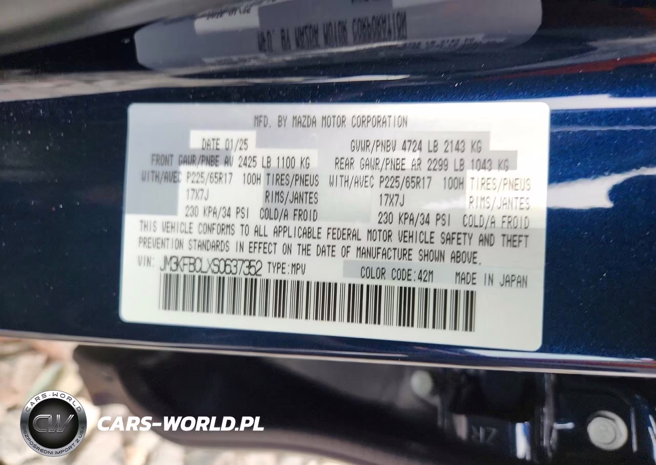2025 Mazda Cx-5 Preferred VIN:JM3KFBCLXS0637352 - 13