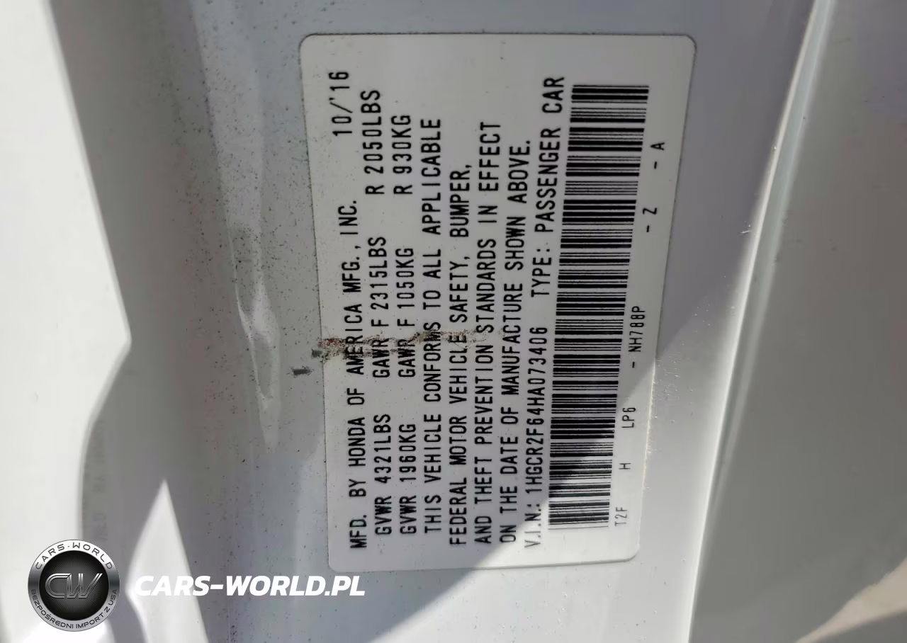 2017 Honda Accord Sport VIN:1HGCR2F64HA073406 - 13