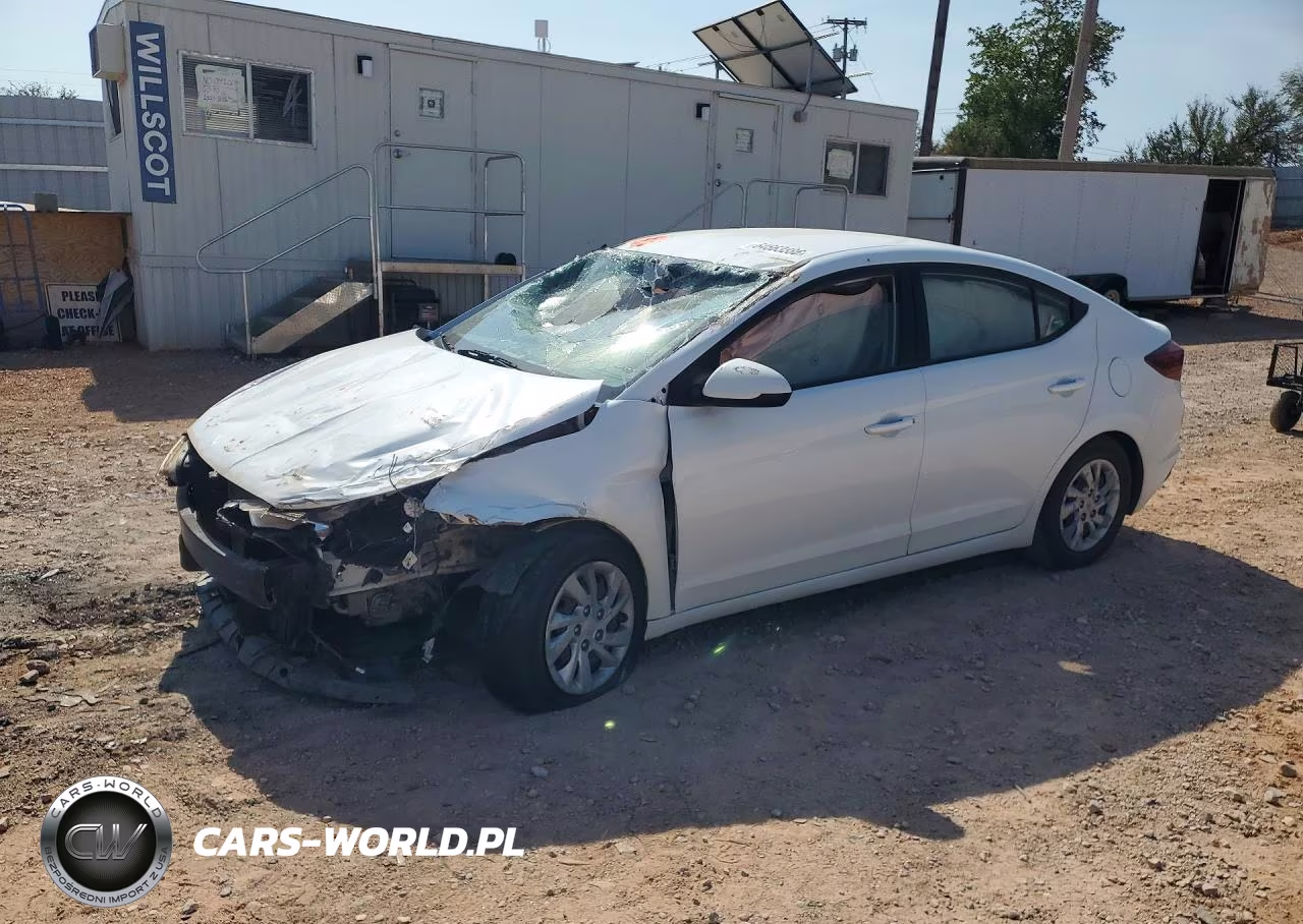 2020 Hyundai Elantra Se VIN:5NPD74LF5LH614392 - 1