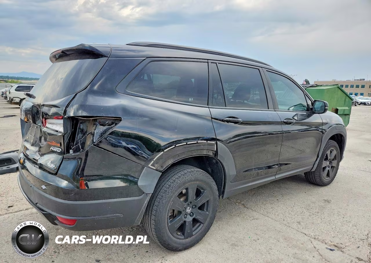 2022 Honda Pilot Trailsport VIN:5FNYF6H8XNB062111 - 3